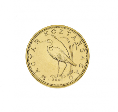 фото Венгрия 5 форинтов 2001 UNC Птица