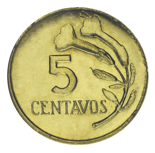 фото Перу 5 сентаво 1969 F-VF