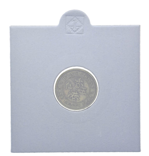 фото Гонконг 5 центов 1949 F-VF