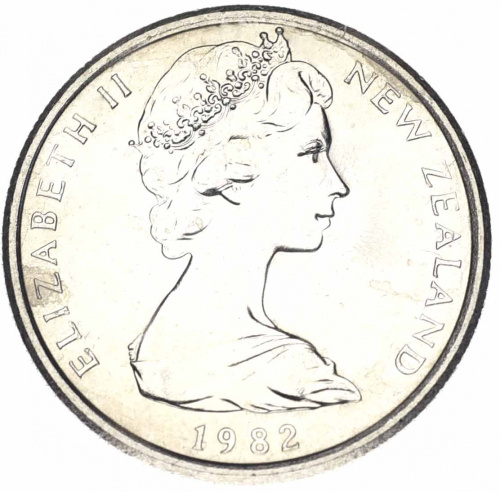 фото Новая Зеландия 5 центов 1982 AU-UNC