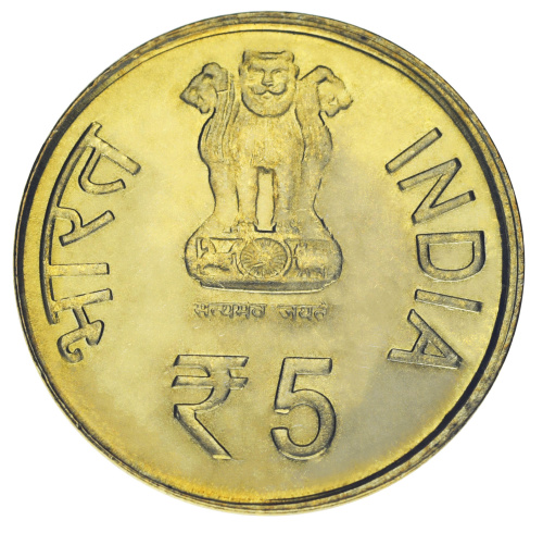 фото Индия 5 рупий 2013 UNC (KM#431)