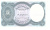 фото Египет 5 пиастров 1940 UNC Голубая