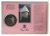 фото Бермуды 1 доллар 1985 UNC Корабль - Круизный туризм в сувенриной упаковке