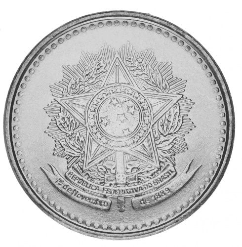 фото Бразилия 1 крузадо 1988 UNC