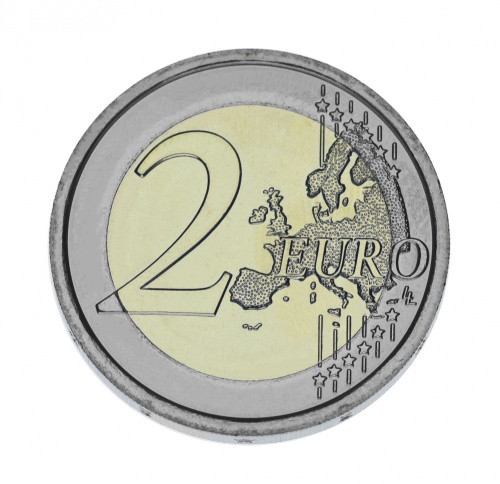 фото Италия 2 евро 2021 Биметалл UNC Медицинские профессии