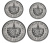 изображение Куба набор из 4 монет 1972-2009 UNC 1, 2, 5, 20 сентаво фото Куба набор из 4 монет 1972-2009 UNC 1, 2, 5, 20 сентаво