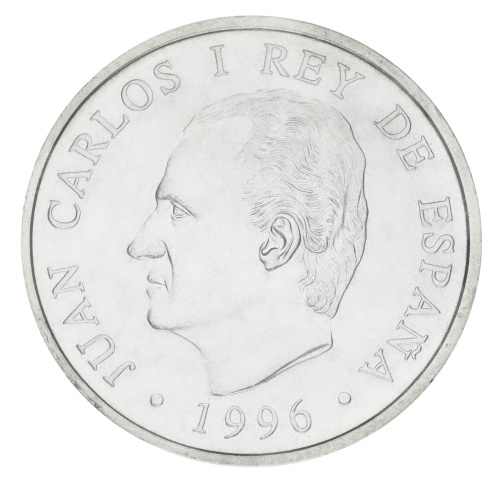 фото Испания 2000 песет 1996 Серебро UNC 250 лет со дня рождения Франсиско Гойя (Ag 925, 18 грамм)