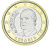 фото Испания 1 евро 2001 Биметалл AU-UNC