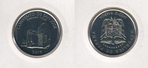 фото Панама 0,5 бальбоа 2015 UNC (KM#146)