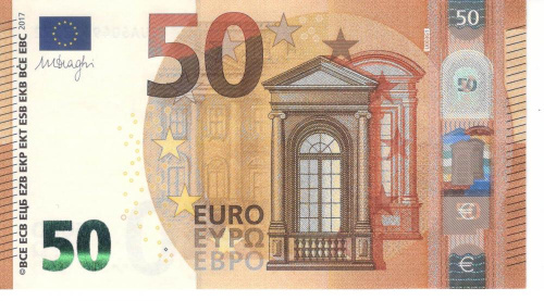 фото Франция 50 евро 2017 UA U003 UNC