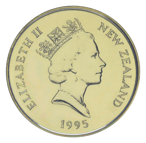 фото Новая Зеландия 10 долларов 1995 UNC Золотая лихорадка в Новой Зеландии