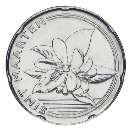 фото Синт-Мартен 25 центов 2025 UNC