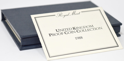 фото Великобритания набор из 8 монет 1988 Proof