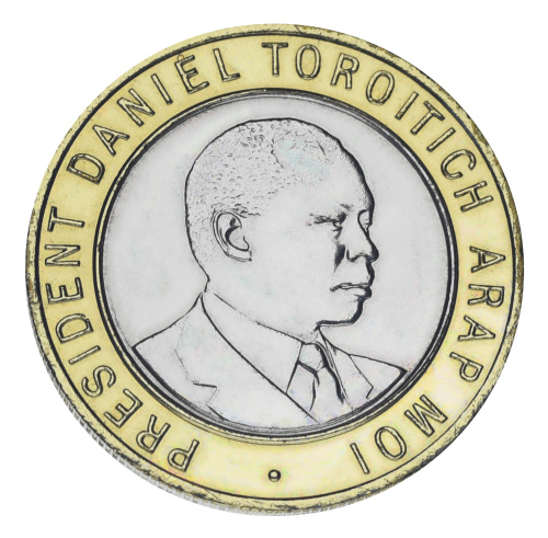 фото Кения 10 шиллингов 1994 Биметалл AU-UNC