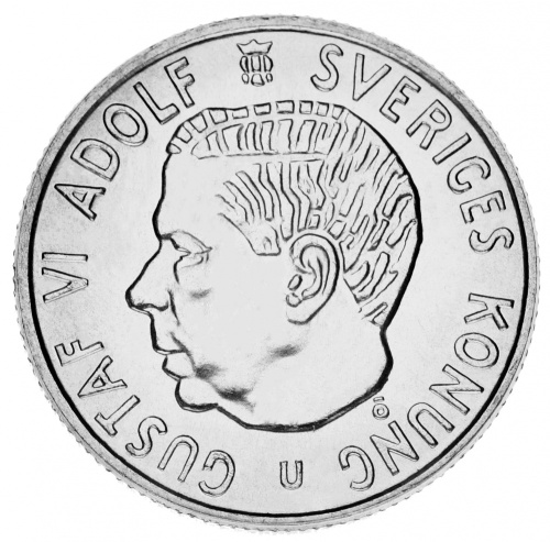 фото Швеция 2 крона 1971 AU-UNC