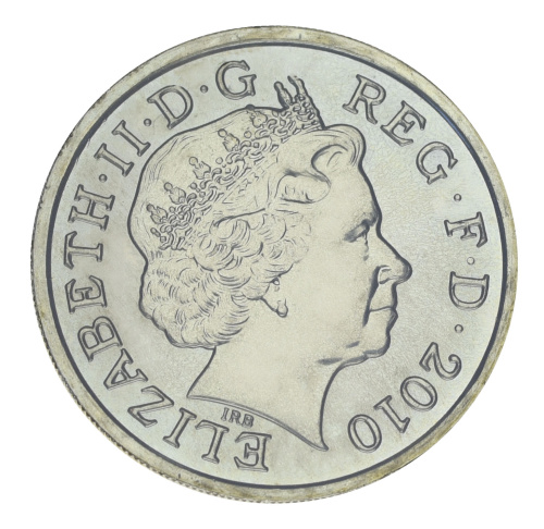 фото Великобритания 1 фунт 2010 UNC Белфаст