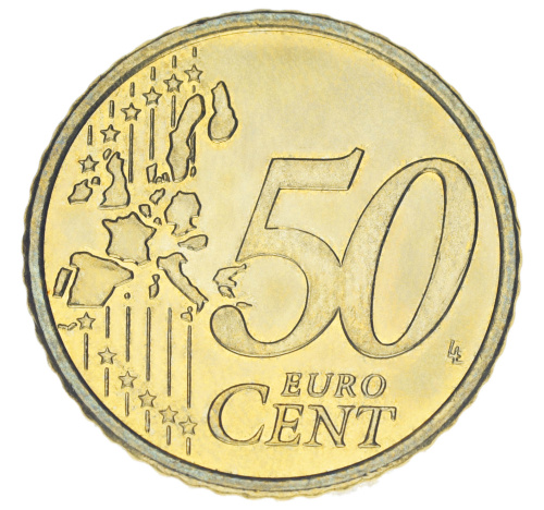 фото Франция 50 евроцентов 2001 UNC