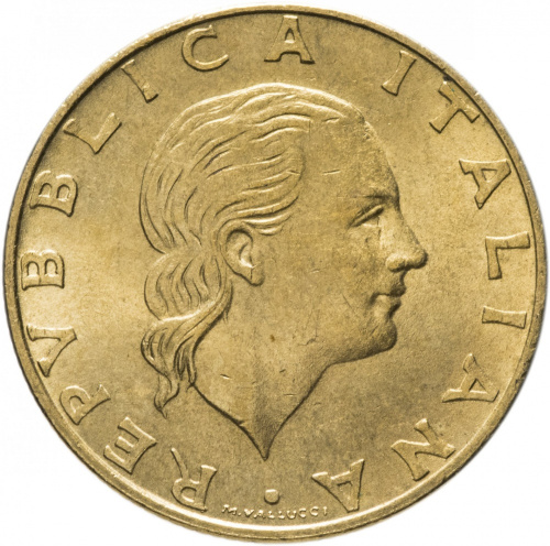 фото Италия 200 лир 1994 «Карабинеры» VF (KM#164)
