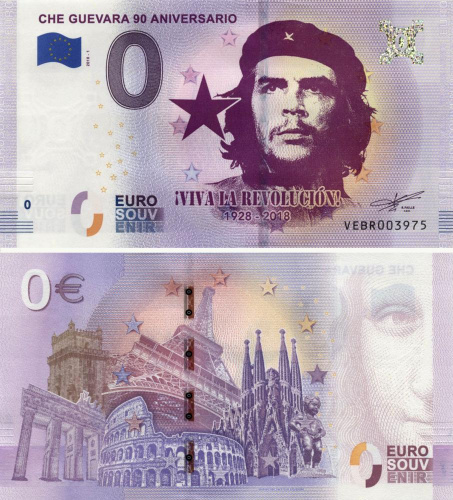 фото Испания 0 ЕВРО 2018 «Эрнесто Че Гевара» UNC