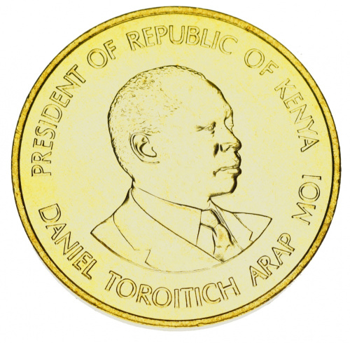 фото Кения 5 центов 1991 AU-UNC