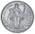фото Новая Каледония 1 франк 1977 UNC