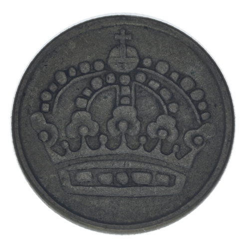 фото Швеция 25 эре 1952 Серебро F-VF (Ag 400, 2,32 грамма)