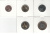 фото Южный Судан набор из 5 монет 2015 UNC 10, 20, 50 пиастров, 1, 2 фунта
