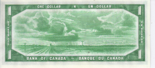 фото Канада 1 доллар 1955-1961 UNC (P75)
