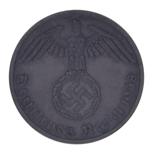 фото Германия 1 пфенниг 1938 F-VF A