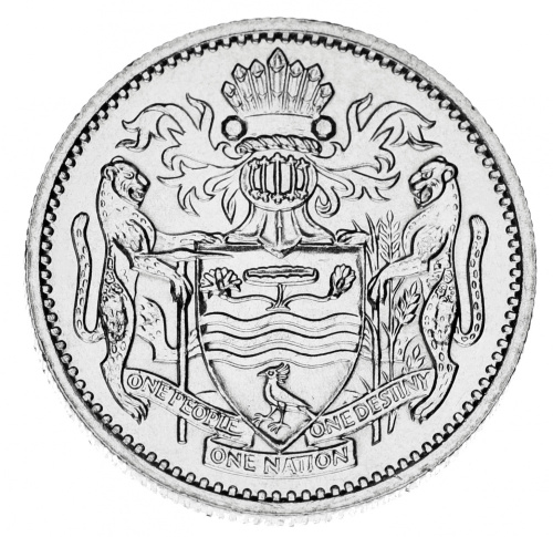 фото Гайана набор из 7 монет 1978-2013 AU-UNC 1, 5, 10, 25 центов, 1, 5, 10 долларов