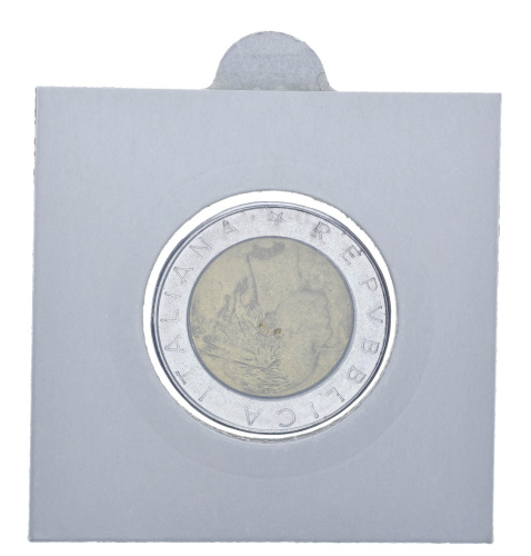 фото Италия 500 лир 1983 Биметалл AU-UNC