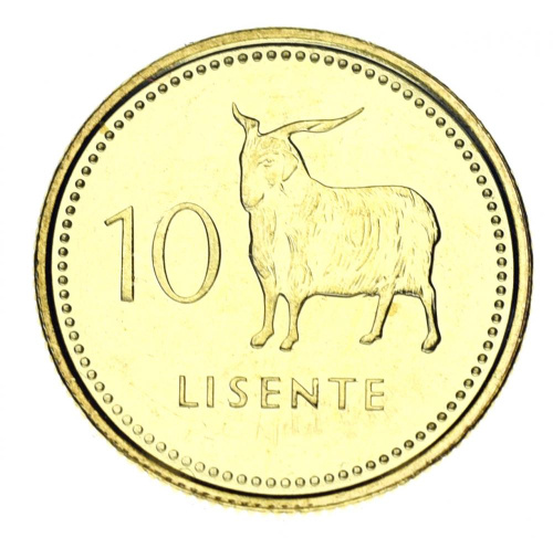 фото Лесото 10 лисенте 2018 Козел