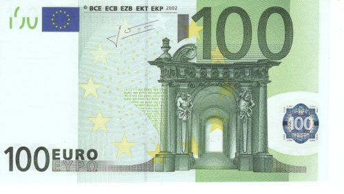 фото Италия 100 евро 2002 S J032 UNC