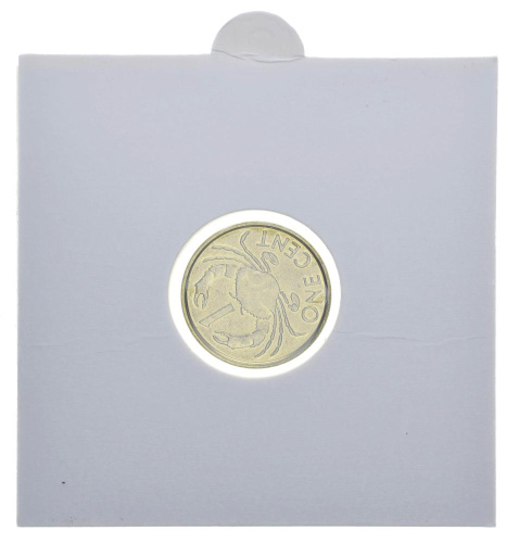 фото Сейшельские острова 1 цент 2004 UNC Краб