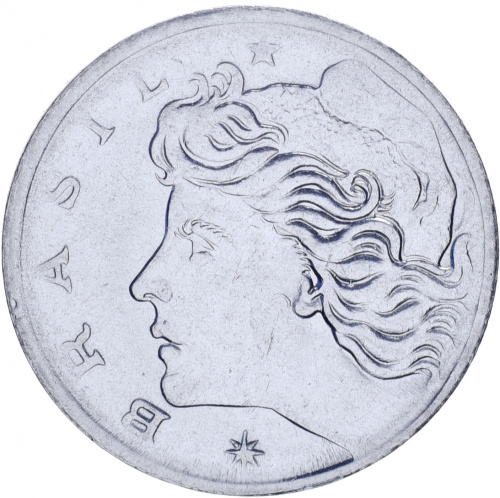 фото Бразилия 1 сентаво 1969 UNC