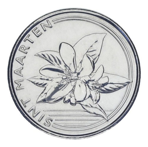 фото Синт-Мартен 10 центов 2025 UNC