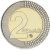 фото Грузия 2 лари 2006 Биметалл UNC (KM#94)