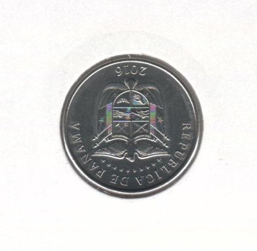 фото Панама 0,25 бальбоа 2016 UNC (KM#154)