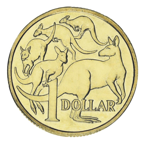 фото Австралия 1 доллар 2025 UNC Charles III