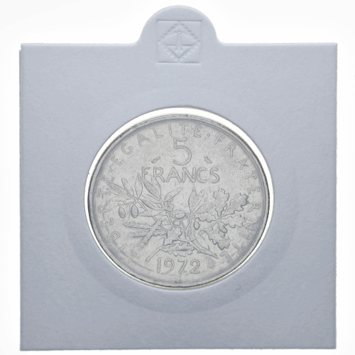 фото Франция 5 франков 1972 F-VF