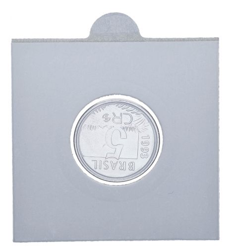 фото Бразилия 100 крузейро 1993 UNC Попугай Ара