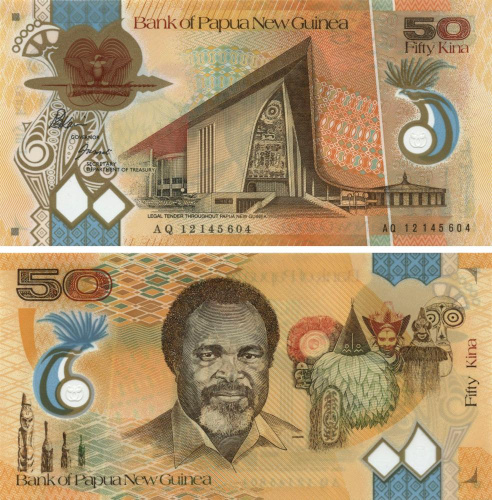 фото Папуа-Новая Гвинея 50 кина 2012 Полимер UNC (P32b)