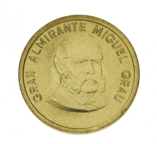 фото Перу 50 сентимо 1988 VF-AU