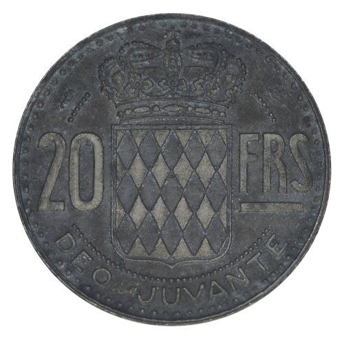 фото Монако 20 франков 1950 F-VF