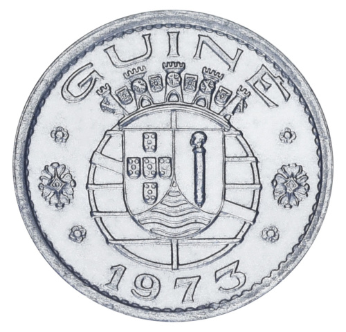 фото Португальская Гвинея 10 сентаво 1973 VF-AU