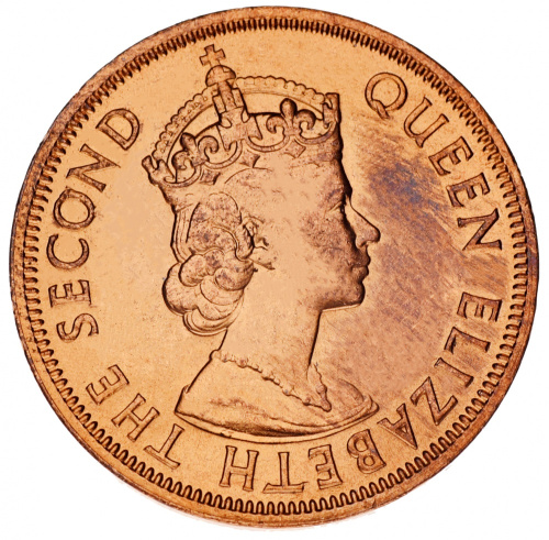 фото Восточные Карибы набор из 3 монет 1955-1965 AU-UNC 0,5, 1, 2 цента