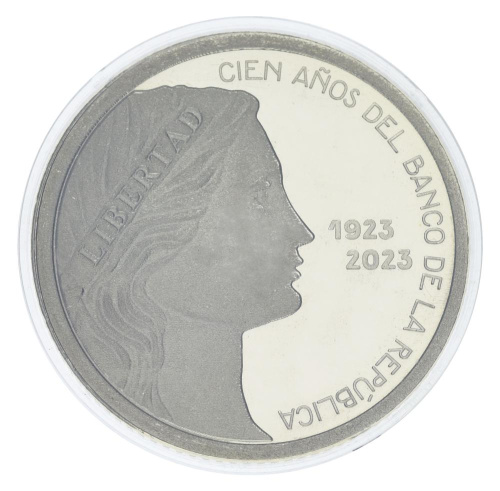 фото Колумбия 20000 песо 2023 UNC 100 лет Банку Республики