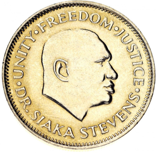 фото Сьерра-Леоне 10 центов 1984 VF-AU