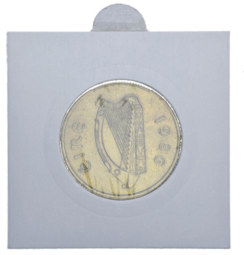 фото Ирландия 20 пенсов 1986 F-VF Конь (лошадь)