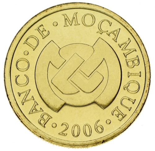 фото Мозамбик 50 сентаво 2006 AU-UNC Птица